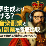 文章生成より稼げる？AI音楽副業と他AI副業を徹底比較｜Suno AIで始める資産BGMの作り方